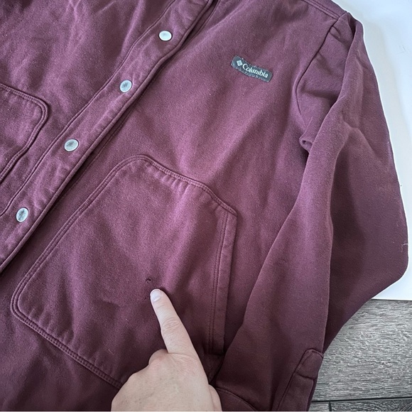 Columbia Women's Hart Mountain‎ Shirt Jacket Moonvista - Picture 3 of 9